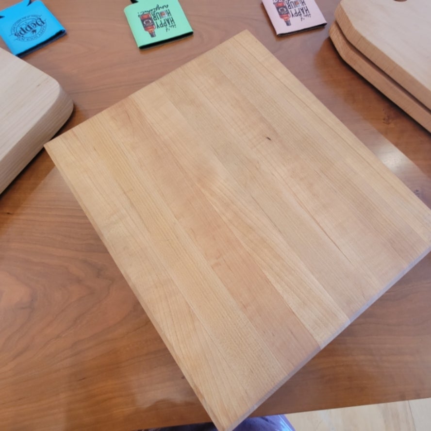 Maple Wood Cutting Board #038 - Grandma's Kitchen —